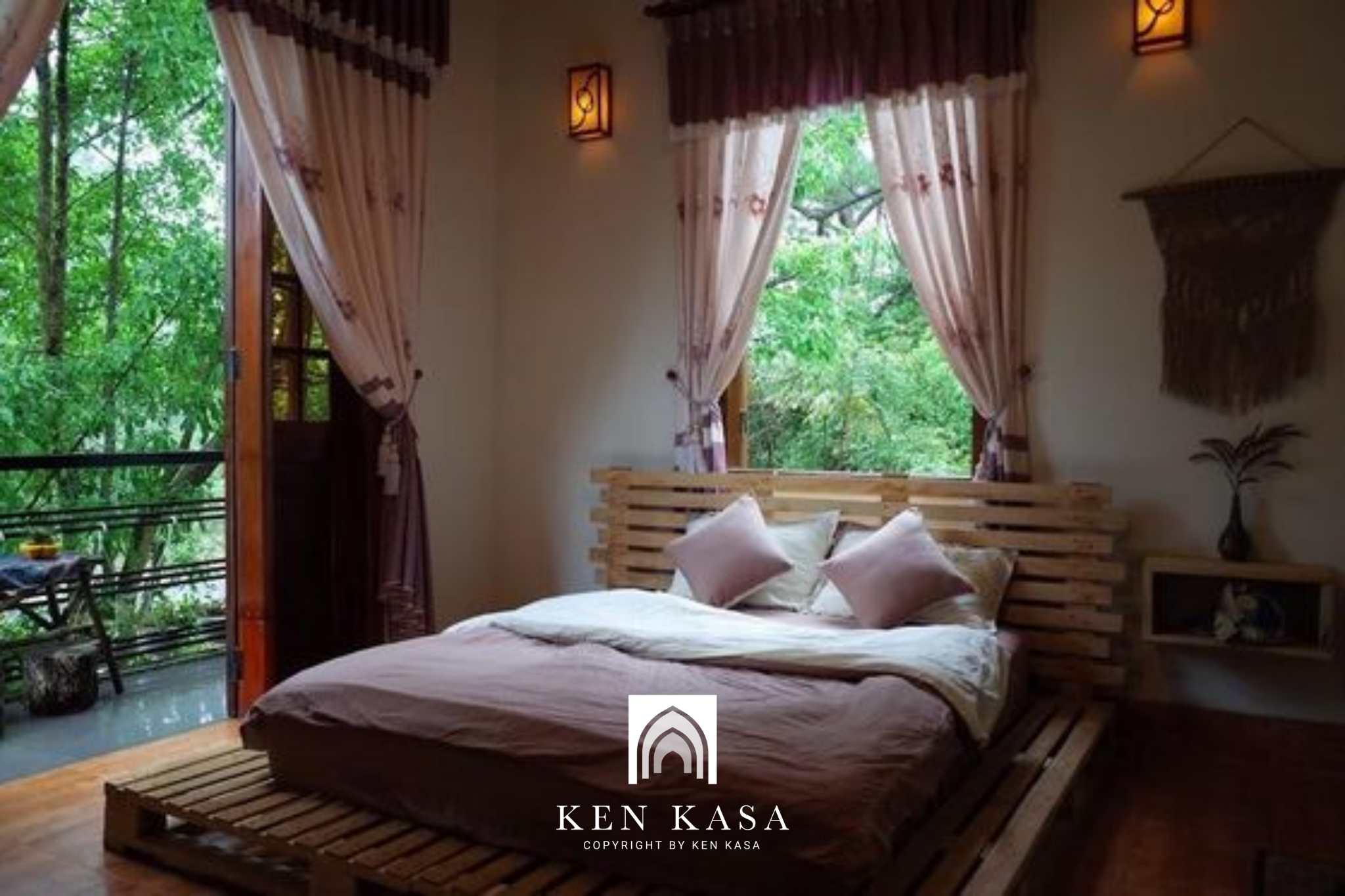 Ánh sáng tự nhiên trong thiết kế homestay giá rẻ 